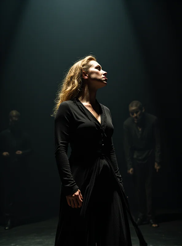 Cate Blanchett in a scene from The Seagull at the Barbican.