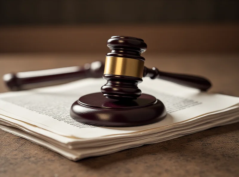 A gavel resting on a stack of legal documents, symbolizing the Foreign Affairs Committee's decision on the resolution concerning Boualem Sansal.