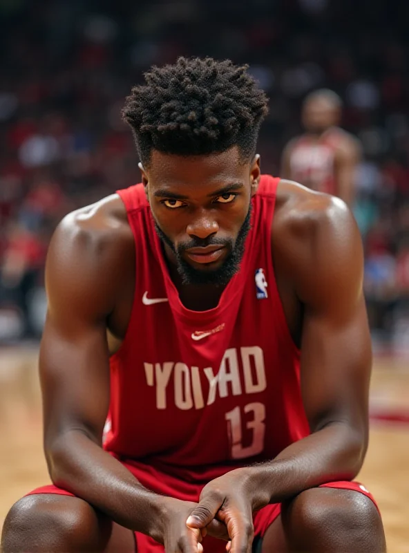 Dennis Smith Jr. looking dejected on the basketball court