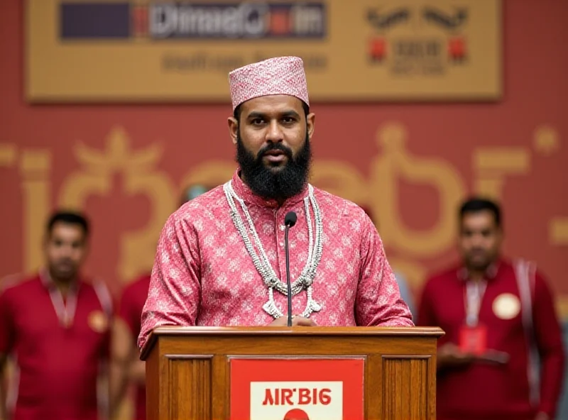 Datuk Dr Muhamad Akmal Saleh speaking at a press conference.