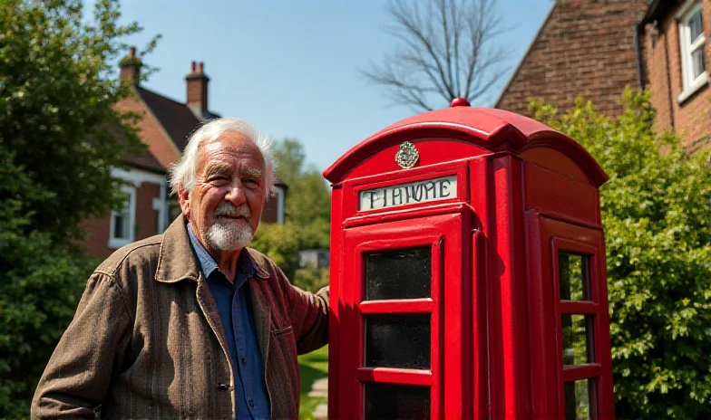 Man's Battle to Save Village Phone Box