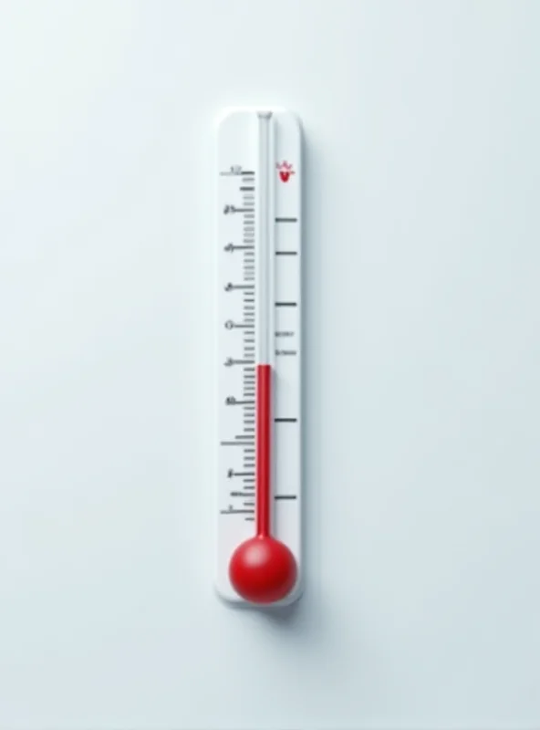 A thermometer showing the Celsius temperature, symbolizing investment opportunity.