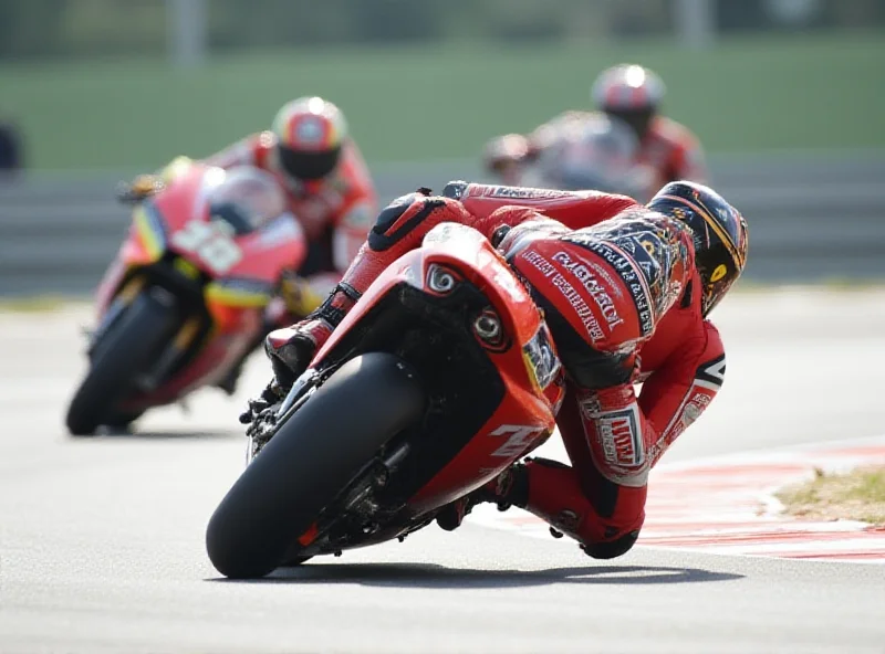 Marc Marquez celebrating his victory at the Thailand MotoGP Sprint Race