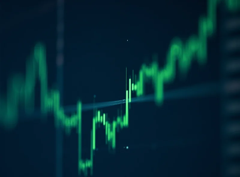 A graph showing a sharp decline in Marvell stock price.