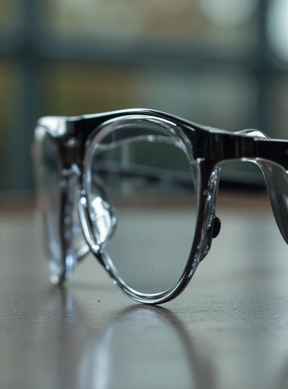 Close up image of Meta's Aria Gen 2 smart glasses