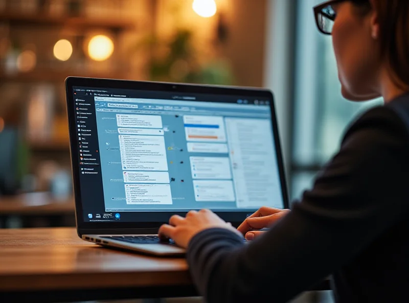 A person using a laptop with various AI chatbot interfaces displayed on the screen, including Copilot, Gemini, and ChatGPT.