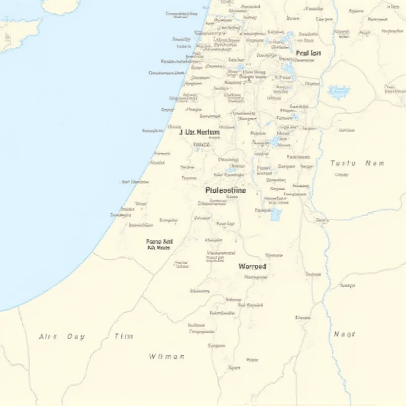 Map of the Middle East highlighting key countries