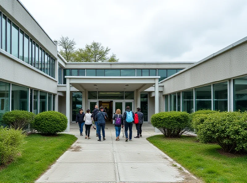 Image of a school building exterior