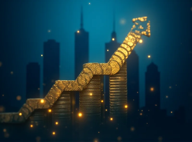 Abstract image representing financial growth and investment opportunities.