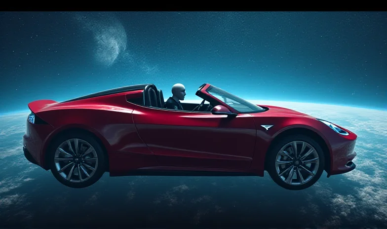 Musk News: Roadster "Asteroid" & Royal Society Row