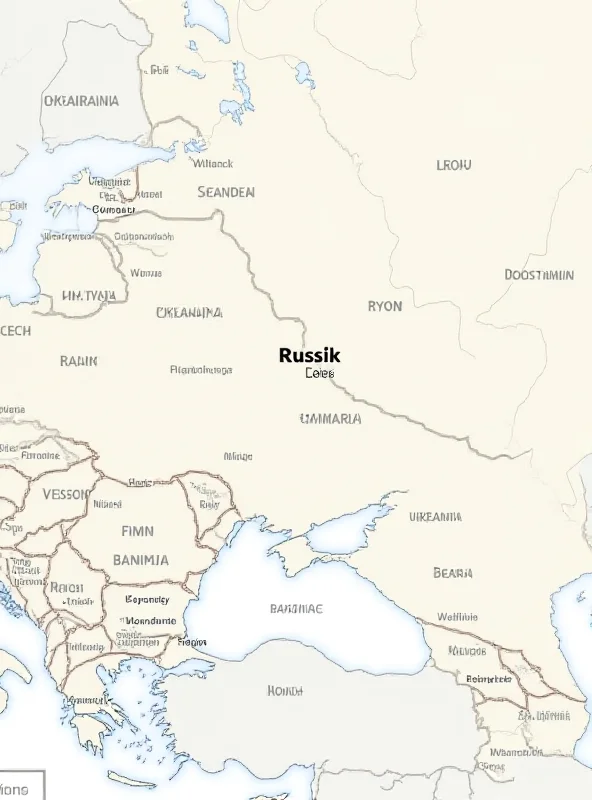 A map highlighting the Kursk region of Russia.