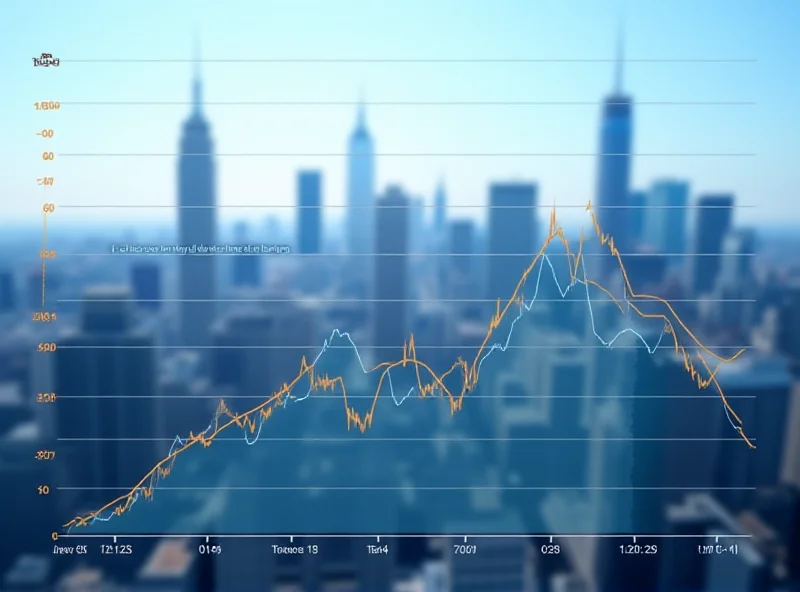 Chart showing AI stock performance and Nasdaq correction