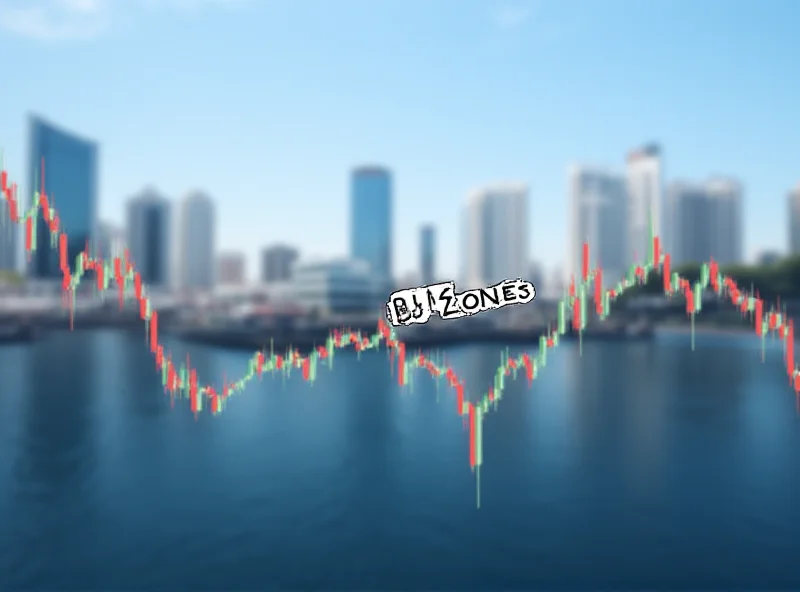 Chart showing Seaport Entertainment Group stock performance with a highlighted 'buy zone'.