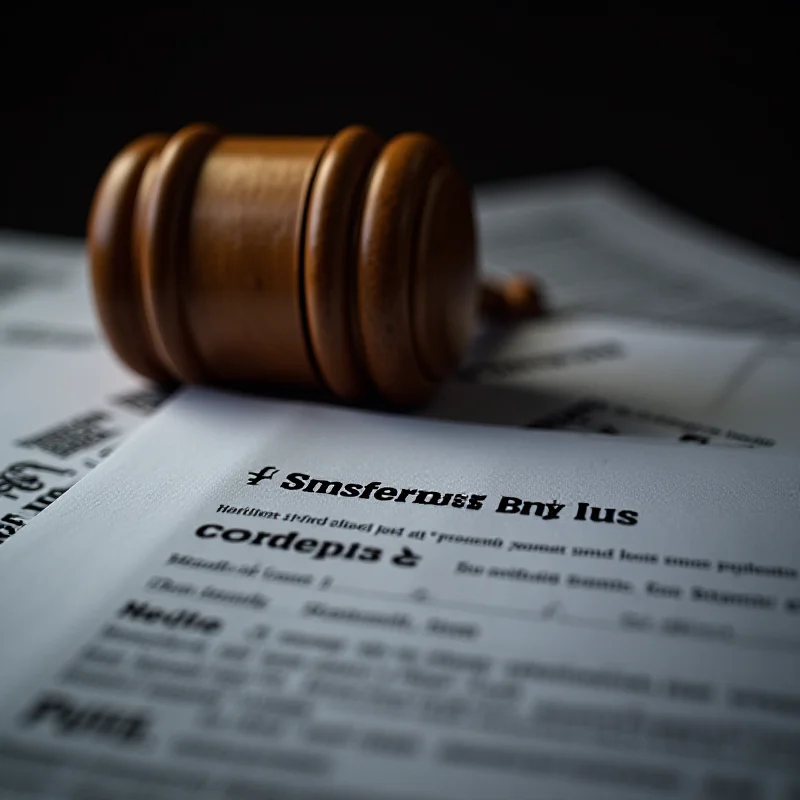 A gavel resting on a stack of legal documents, representing the Employment Rights Bill and the legal implications of the proposed changes.