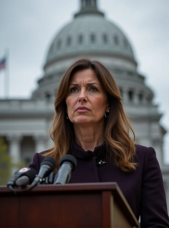 Elissa Slotkin speaking at a podium