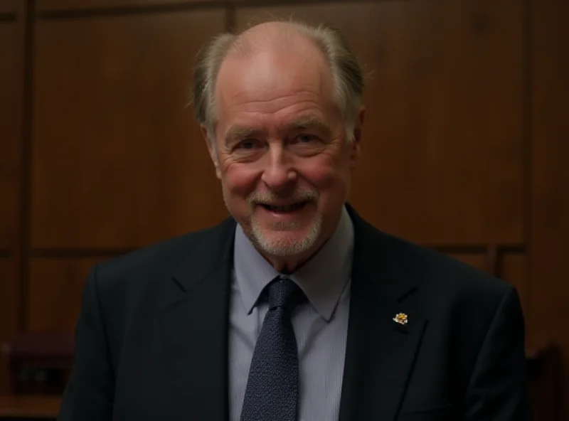 Charles Hanson in court, looking relieved after being cleared of assault charges