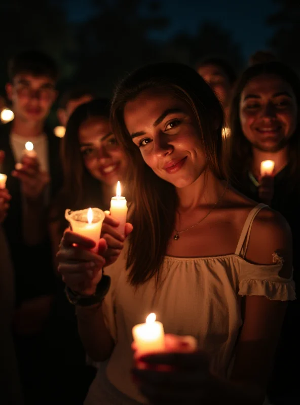 Mourners at a vigil for Wadee Alfayoumi