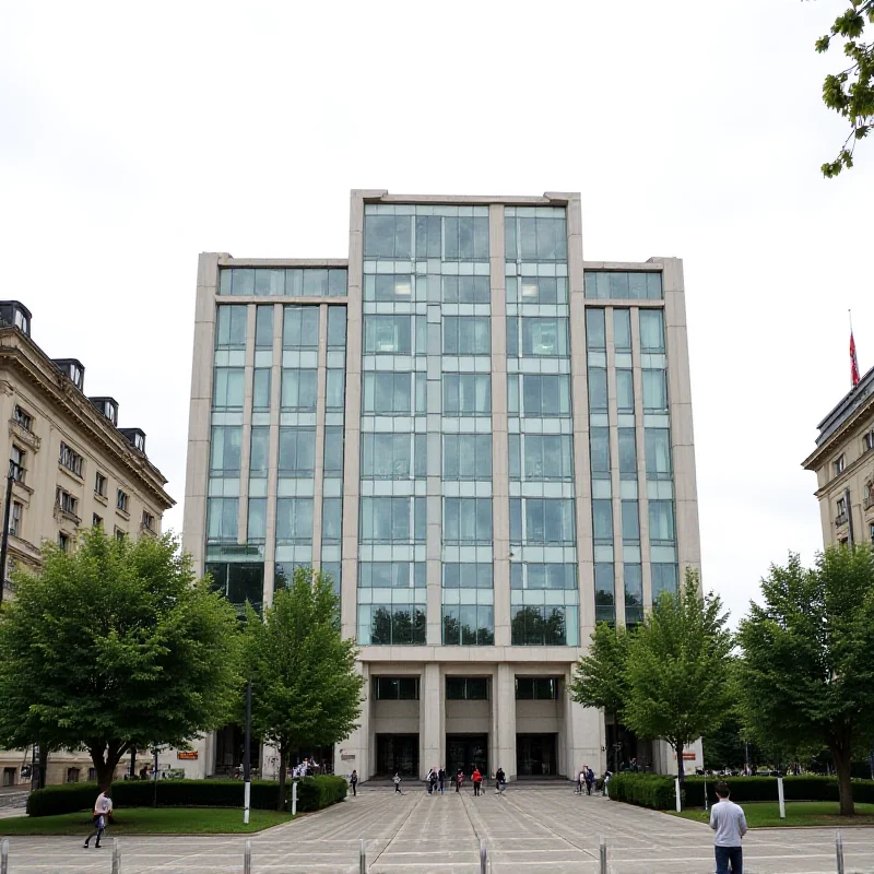 The Slovakian Parliament building