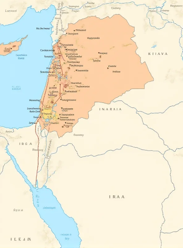 Map of the region with Kurdish population