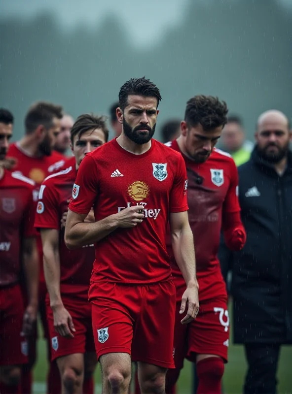 Disappointed Viktoria Plzeň players walk off the field after losing to Lazio.