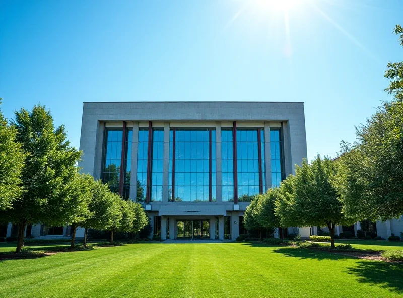 Government building with a focus on transparency and open windows, suggesting information access.