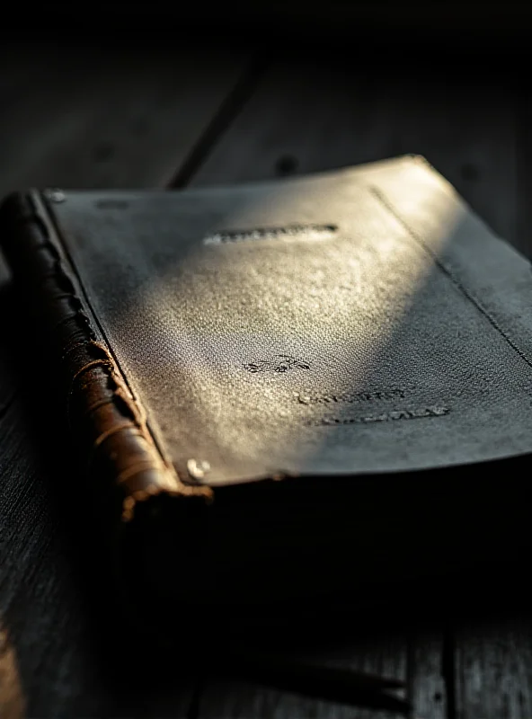 A close-up image of a worn Bible with a shadow cast over it, representing the broken promise of the Polish bishops.