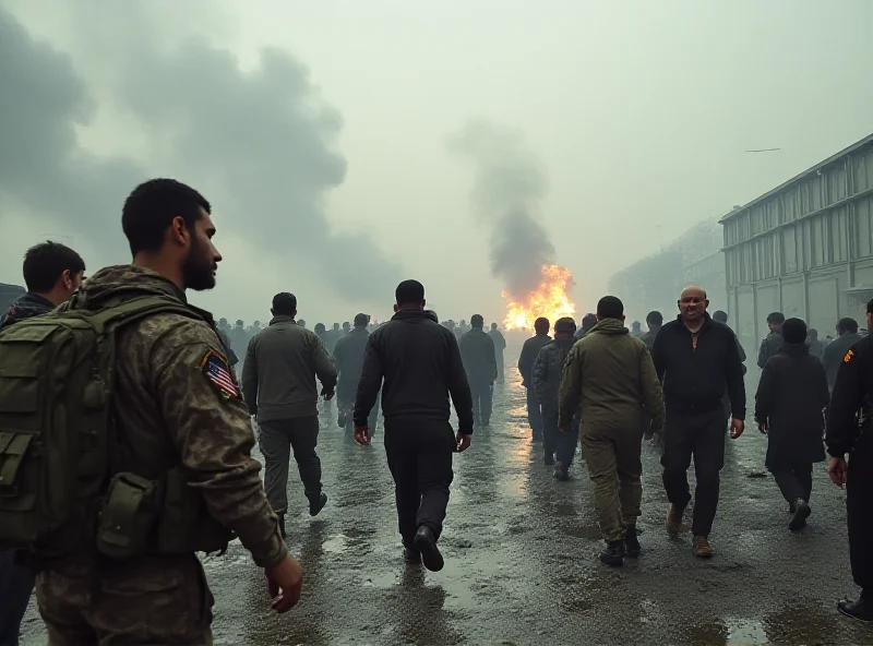 Scene of the Kabul Airport Bombing