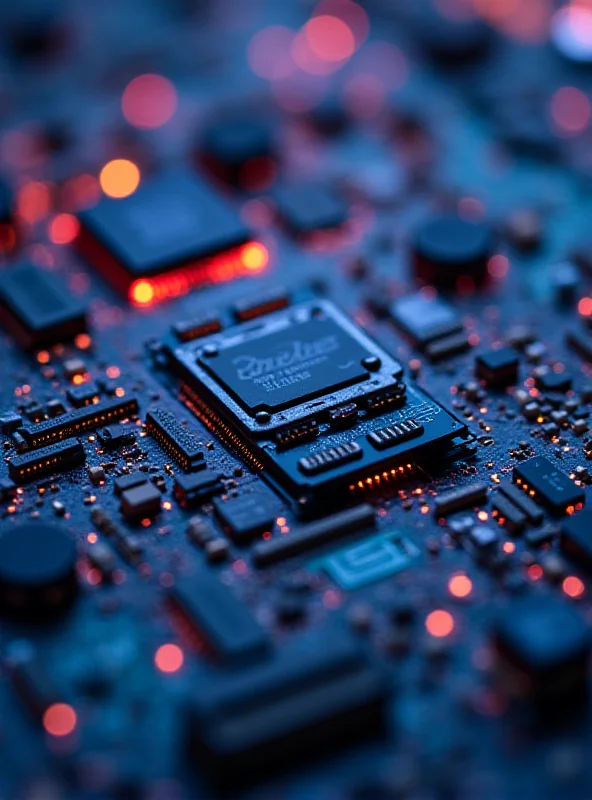 Image of computer chips and circuit boards, symbolizing the TSMC investment