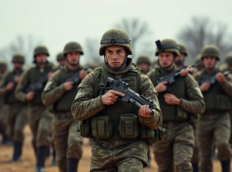 German soldiers in formation