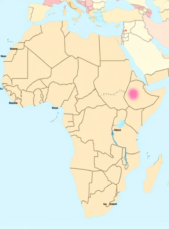 Map of the Sahel region in Africa highlighting Chad, Burkina Faso, Mali, and Niger