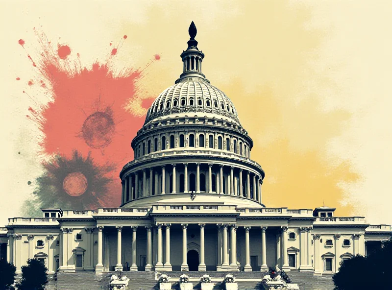 A stylized image representing American governance needing repair, showing gears and cogs slightly misaligned.