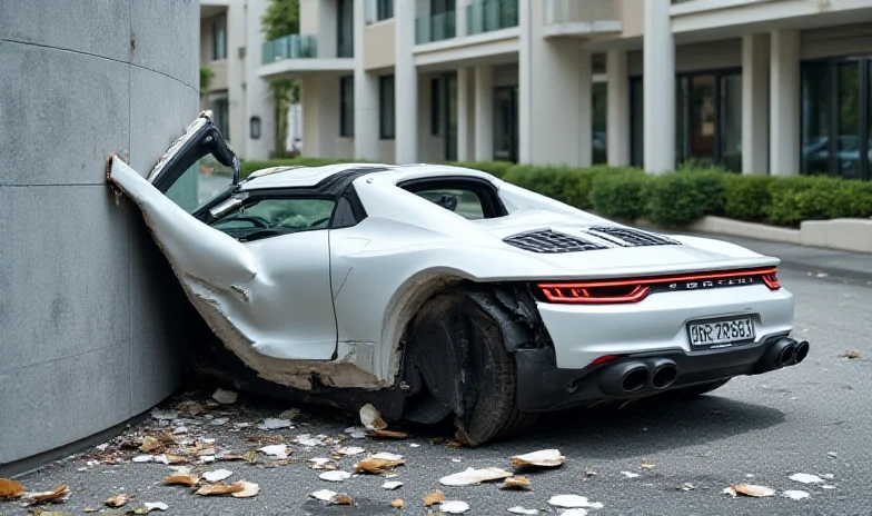 Porsche vs. Condo Wall: A Child's Joyride Gone Wrong