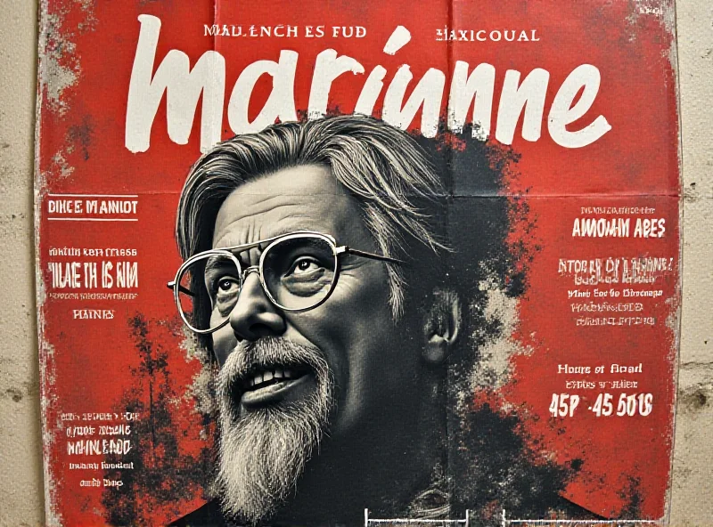 The cover of Marianne magazine, featuring a striking image related to a current political or social issue. The magazine's logo is prominently displayed, and the cover lines highlight key articles within the issue.