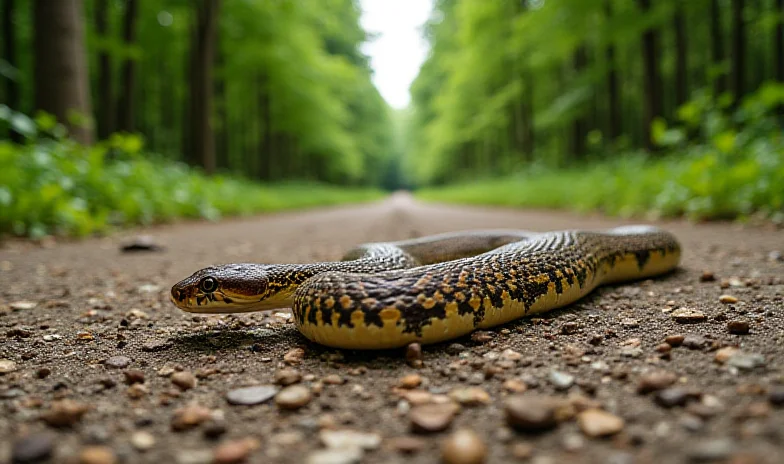 Python Found in Polish Forest, Shakes Up Local Rangers