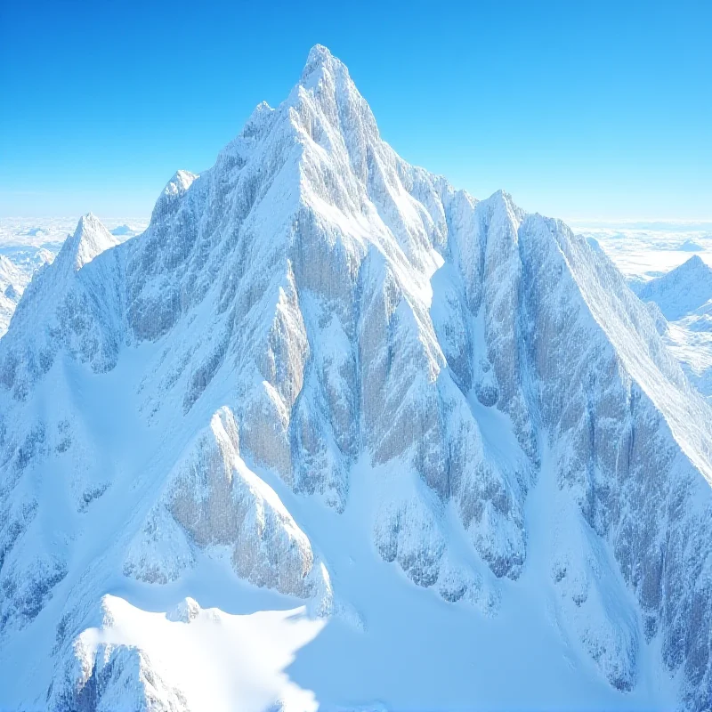 Dramatic aerial view of Nanga Parbat