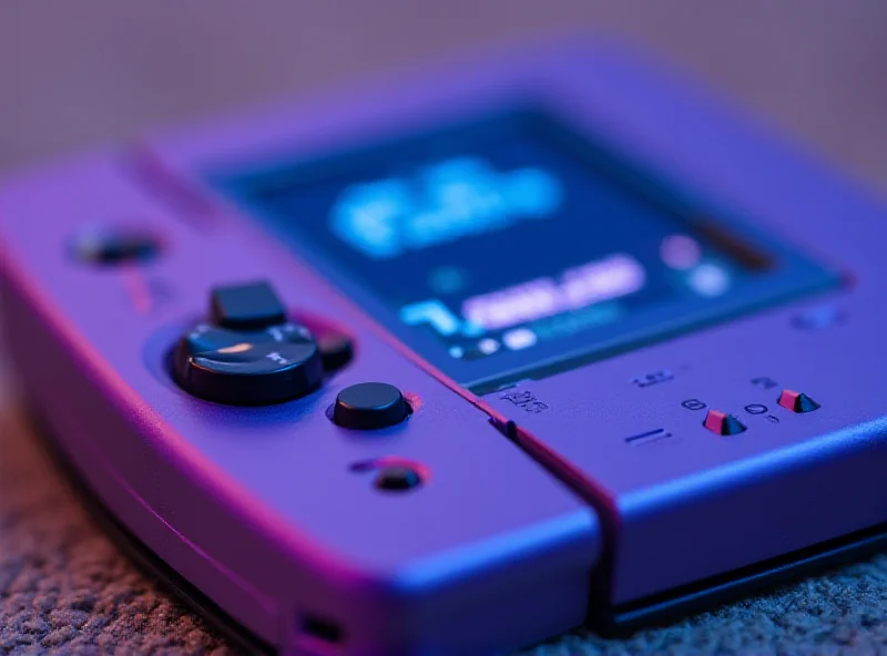 Close-up of the Retroid Pocket Flip 2, showcasing its clamshell design and vibrant color options.