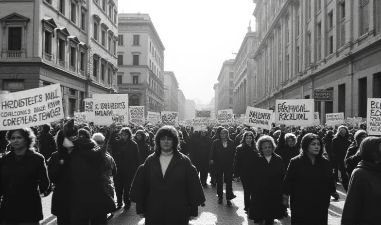 Rome: From Feminist Night to Prayers for the Pope