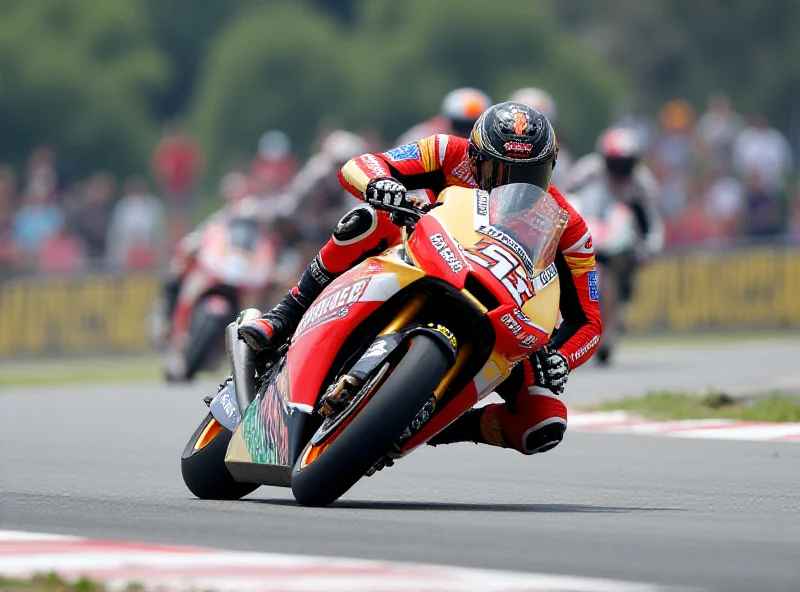 Filip Salac riding his Moto2 bike during the Thailand Grand Prix, showcasing speed and determination.