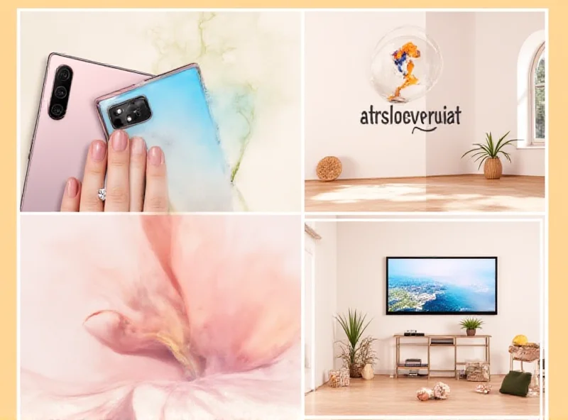 A collage of Samsung products on sale, including a Galaxy phone, a Galaxy Ring, and a Frame TV.