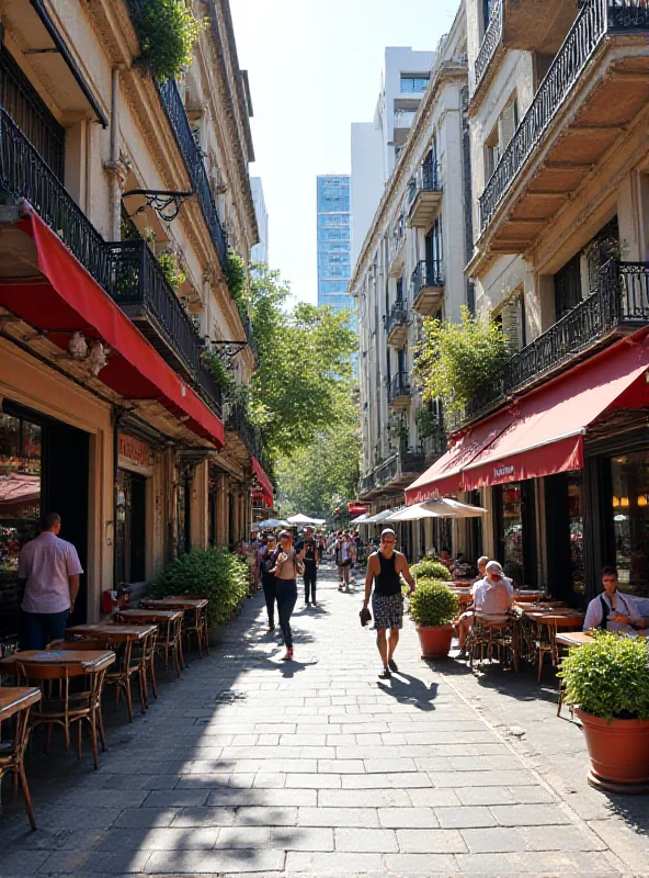 A street scene in São Paulo with a variety of restaurants and cafes, some with closed signs.