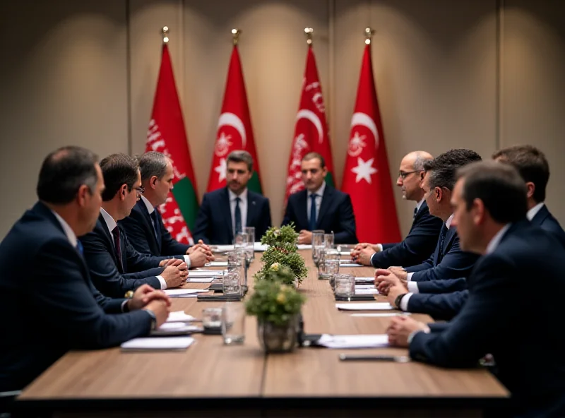 Discussion between Serbian and Azerbaijani officials