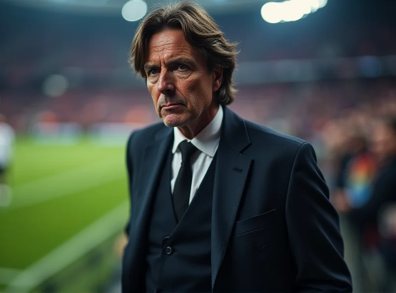 Simone Inzaghi looking concerned on the sidelines during a Champions League match