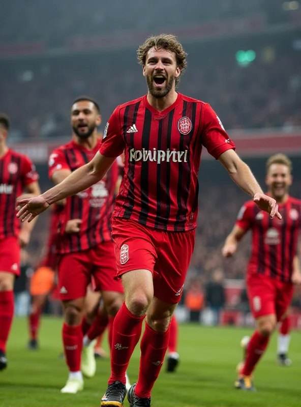 Tijjani Reijnders celebrating a goal for AC Milan