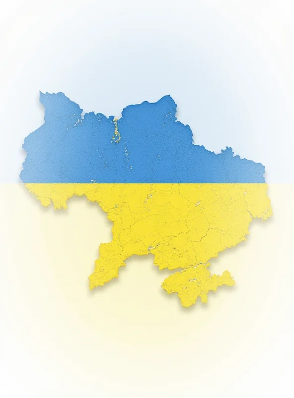 A map of Slovakia with a subtle overlay of the Ukrainian flag, symbolizing the relationship between the two countries.