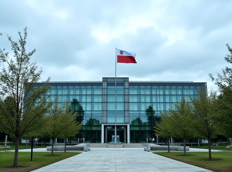 The Slovak Parliament building