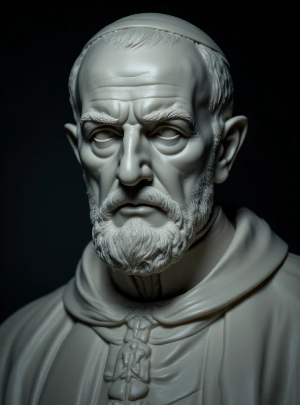 A bust of Pope Paul V