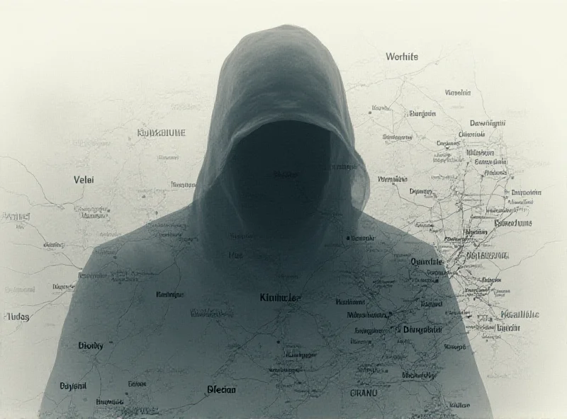 Illustration of a dark, shadowy figure looming over a map of Slovakia, representing the lingering influence of Smer.