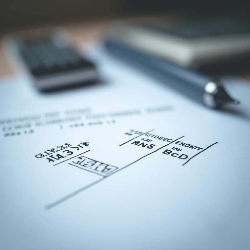 A close-up of a paycheck highlighting the FICA deduction, symbolizing the contribution to Social Security.