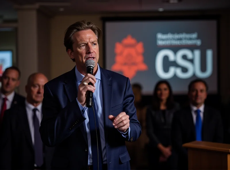 Markus Söder speaking at Political Ash Wednesday event