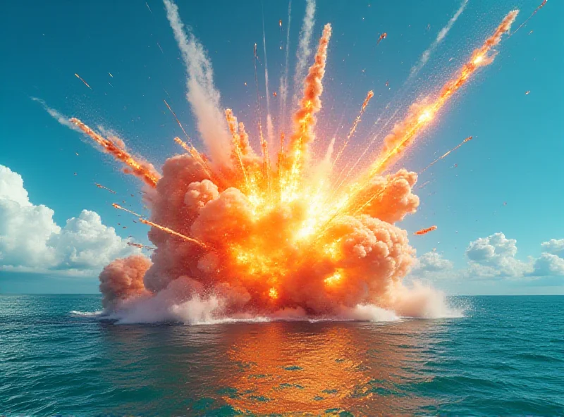 Fiery explosion of SpaceX Starship over Florida and Bahamas